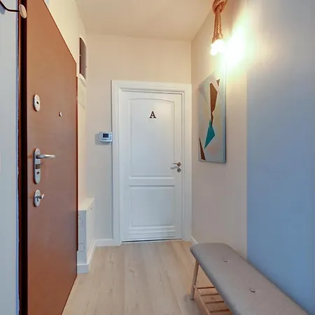 Lägenhet Szafarnia Marina, Center & Free Parking By Downtown