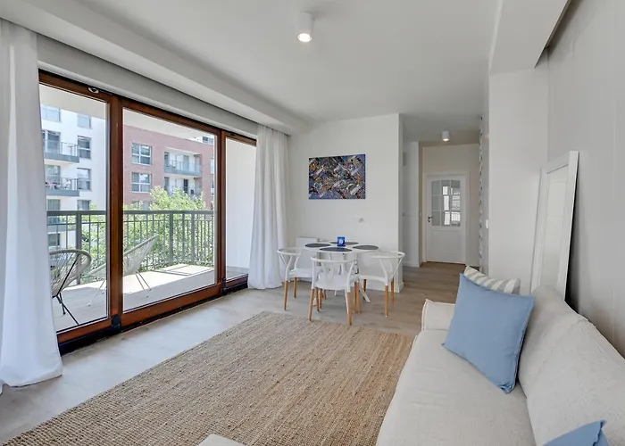 Apartment Szafarnia Marina, Center & Free Parking By Downtown Danzig